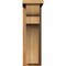 Ekena Millwork Yorktown Rough Sawn Corbel w/Backplate, Western Red Cedar, 6"W x 12"D x 20"H COR06X12X20YOR01RWR - alternate 4